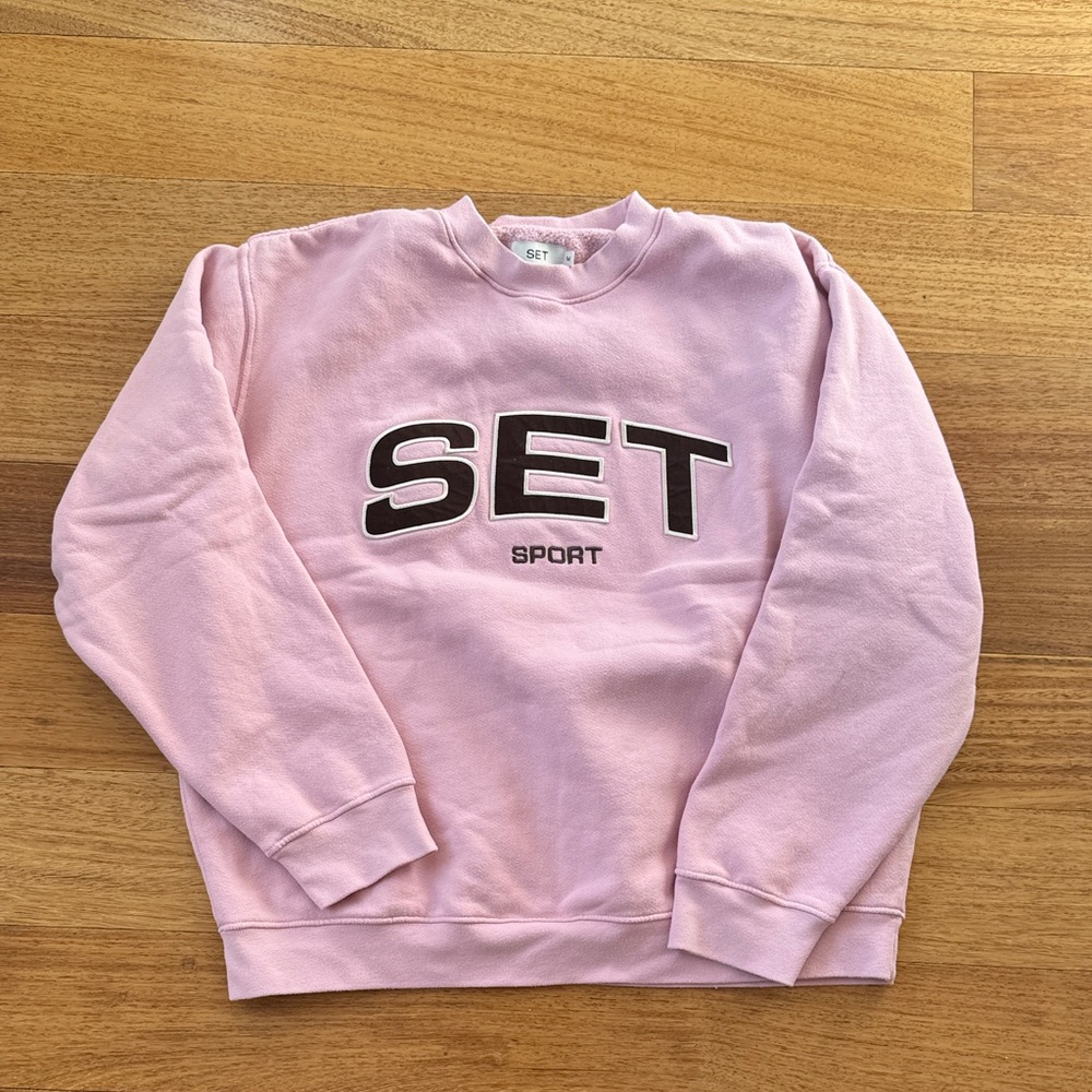 Pink SET Sport Sweatshirt